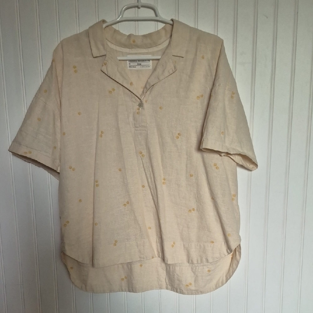 REI Cream top, size XL